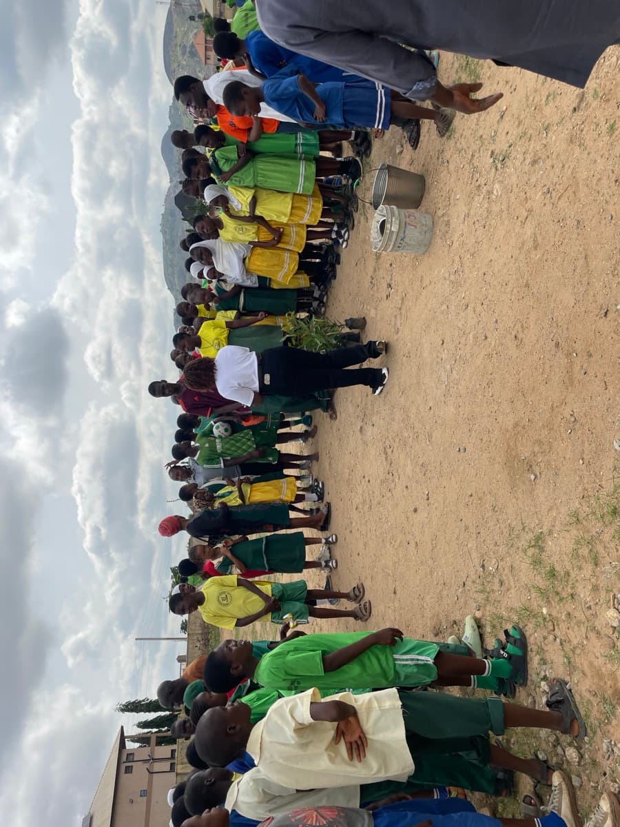 Tree planting activity